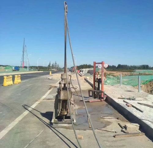 承德公路高聚物注浆加固